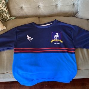 New Ted Lasso Richmond AFC long sleeve jersey sweatshirt. Very cozy and soft.